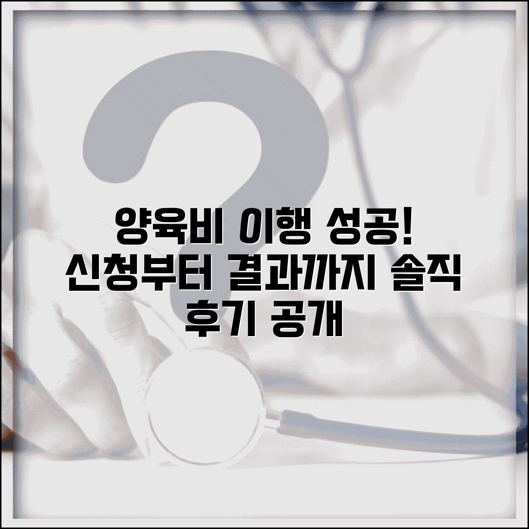 양육비 이행명령 신청 후기 | 양육비 이행명령 성공 경험담