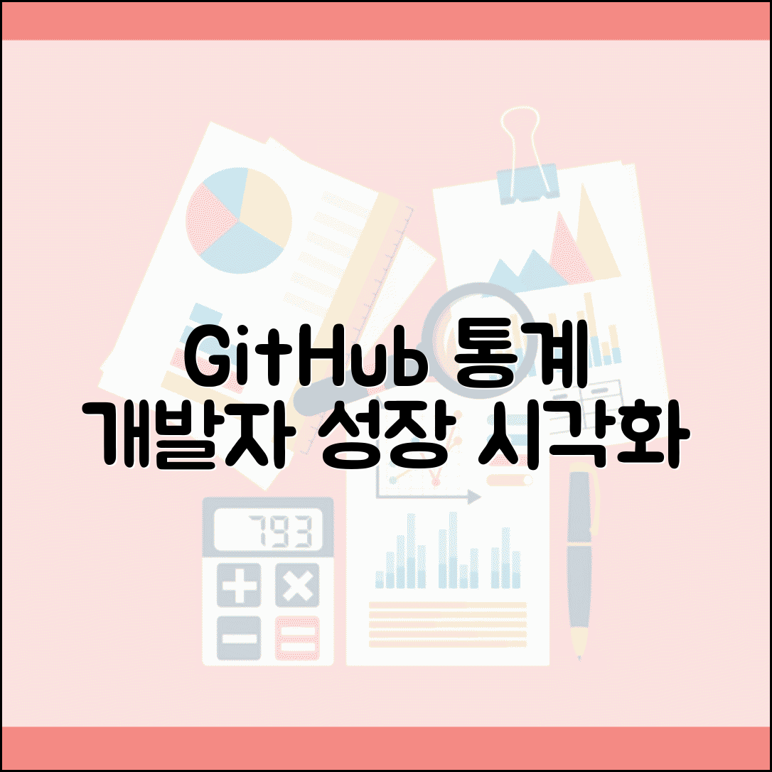 GitHub 통계 분석: 개발자 성장과 활동 시각화 방법