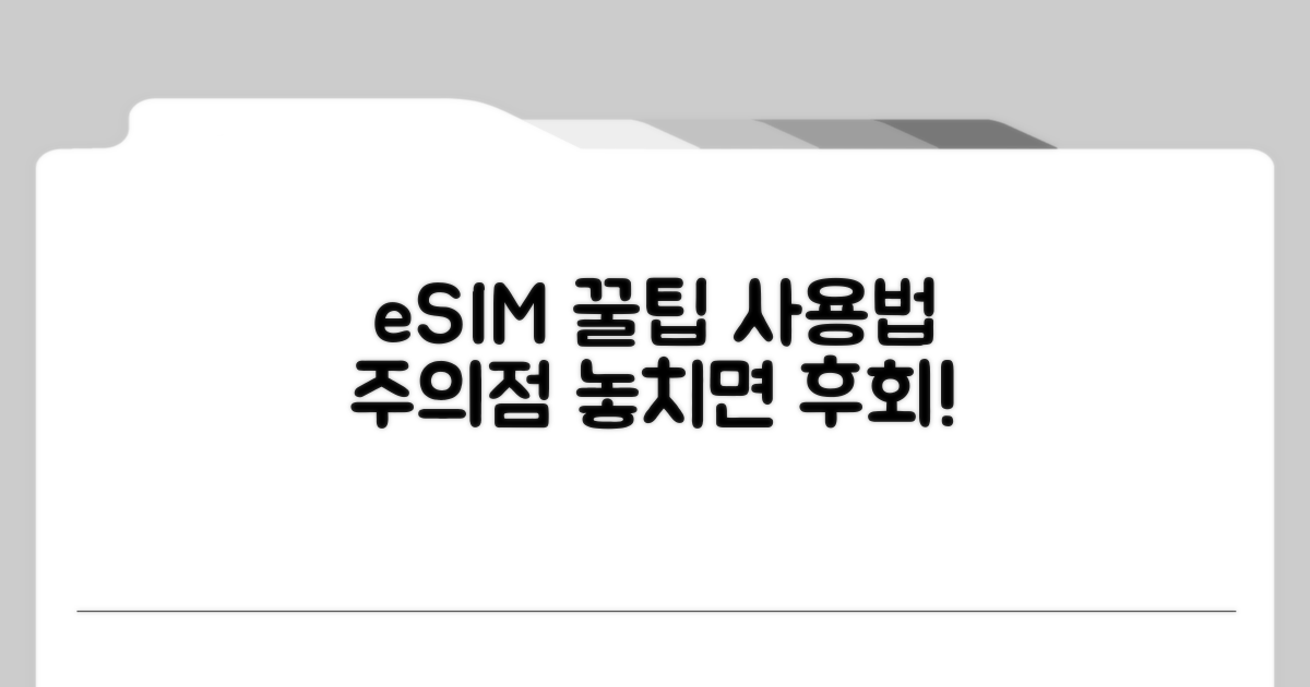 이심 사용 꿀팁과 주의사항