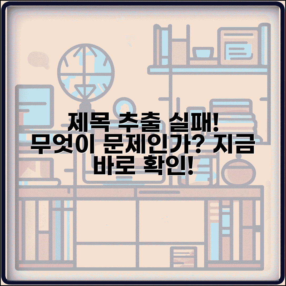 제목 추출 실패