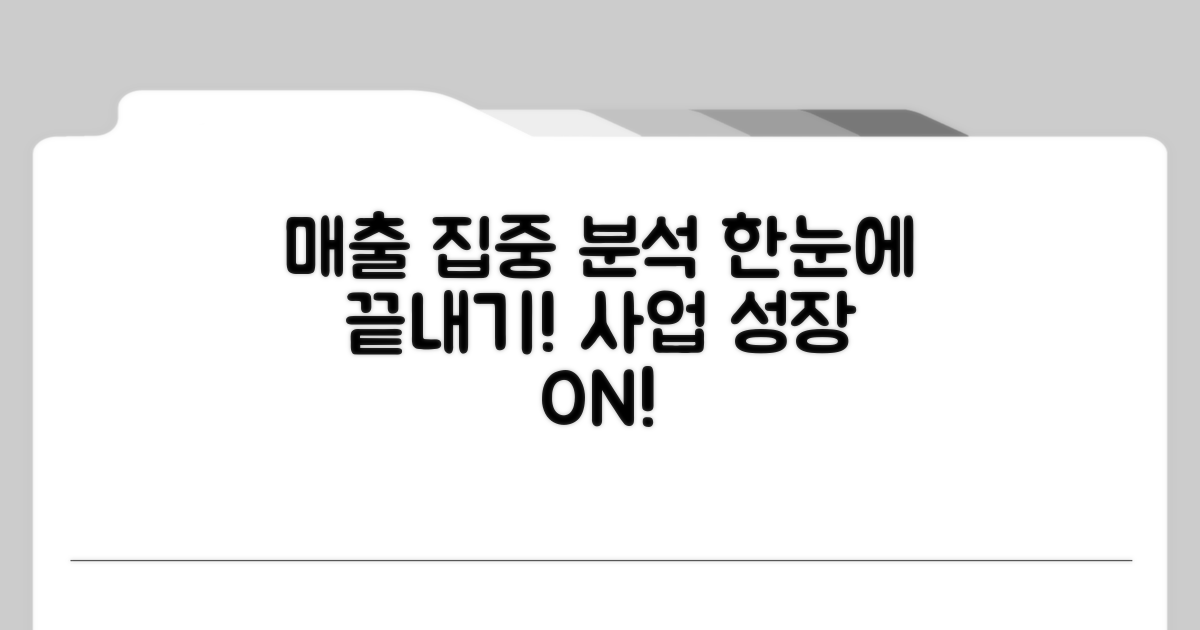 매출 한눈에 파악하기