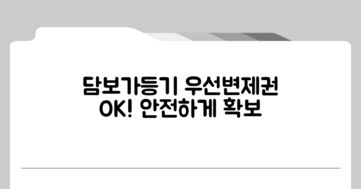 담보가등기 우선변제권 확보