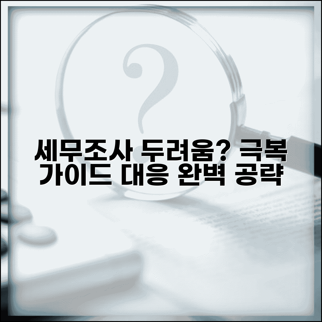 세무조사 무서운 이유 대응 방법 | 세무조사 두려움 극복 완벽 가이드