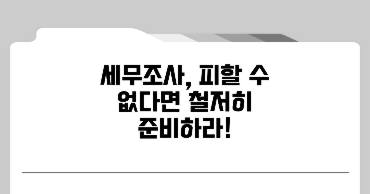 세무조사, 왜 두려워해야 할까?