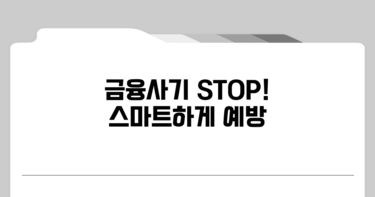 스마트한 금융사기 예방법