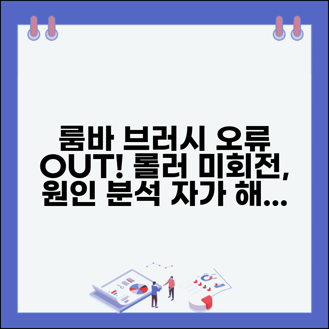 룸바 브러시 오류 해결 | 롤러 회전 안함 원인과 자가 해결 방법 총정리