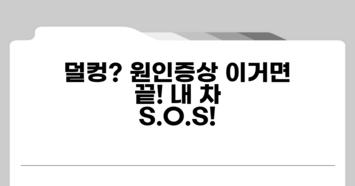 덜컹거림, 흔한 원인과 증상