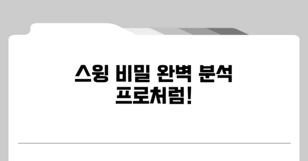 프로 스윙 완벽 분석법